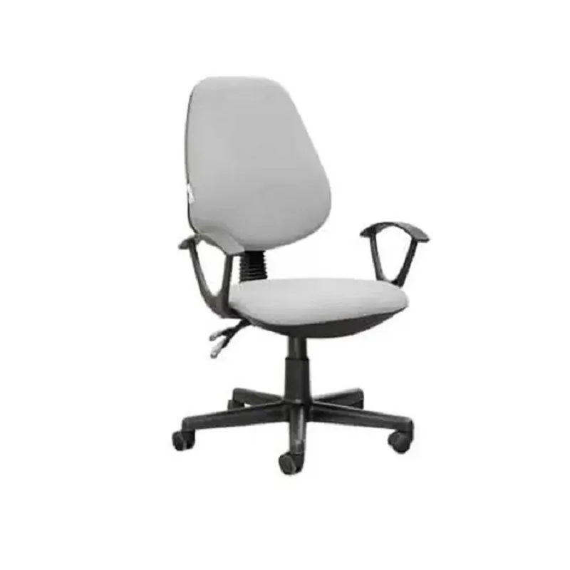 Chaise De Bureau Sécretaria SOTUFAB En Tissu Avec Accoudoirs - Gris, Photo boutique Best Buy Tunisie chez Best Buy Tunisie