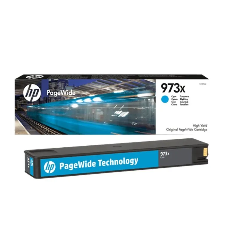 HP 973X cartouche PageWide Cyan grande capacité authentique (F6T81AE), Photo boutique Best Buy Tunisie chez Best Buy Tunisie
