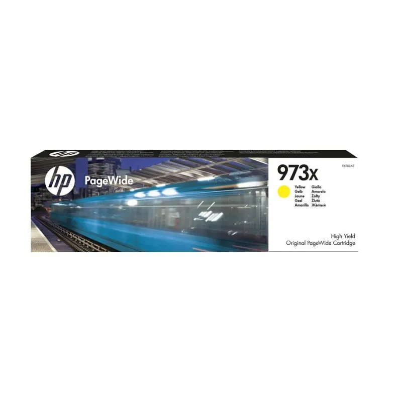 HP 973X cartouche PageWide Jaune grande capacité authentique (F6T83AE), Photo boutique Best Buy Tunisie chez Best Buy Tunisie