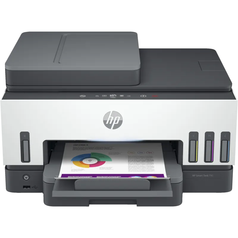 HP Smart Tank 790 All-in-One A jet d'encre thermique A4 4800 x 1200 DPI 15 ppm Wifi, Photo boutique Best Buy Tunisie chez Best Buy Tunisie
