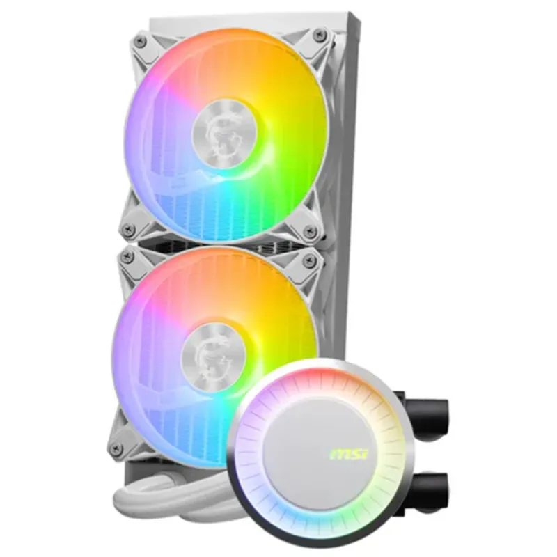 Refroidisseur De processeur Gamer MSI MAG CORELIQUIDE E240 - Blanc, Photo boutique Best Buy Tunisie chez Best Buy Tunisie