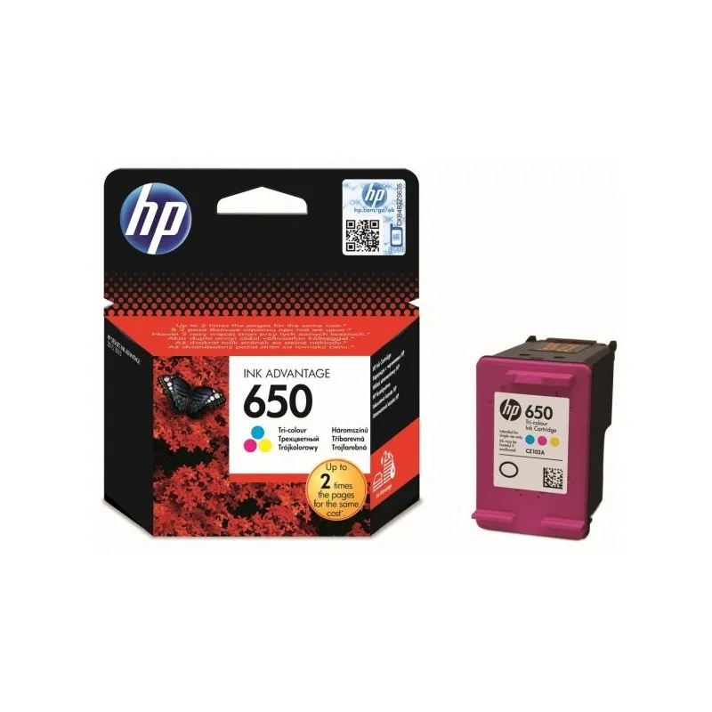 Cartouche Jet d'encre Original HP 650 - Couleurs, Photo boutique Best Buy Tunisie chez Best Buy Tunisie