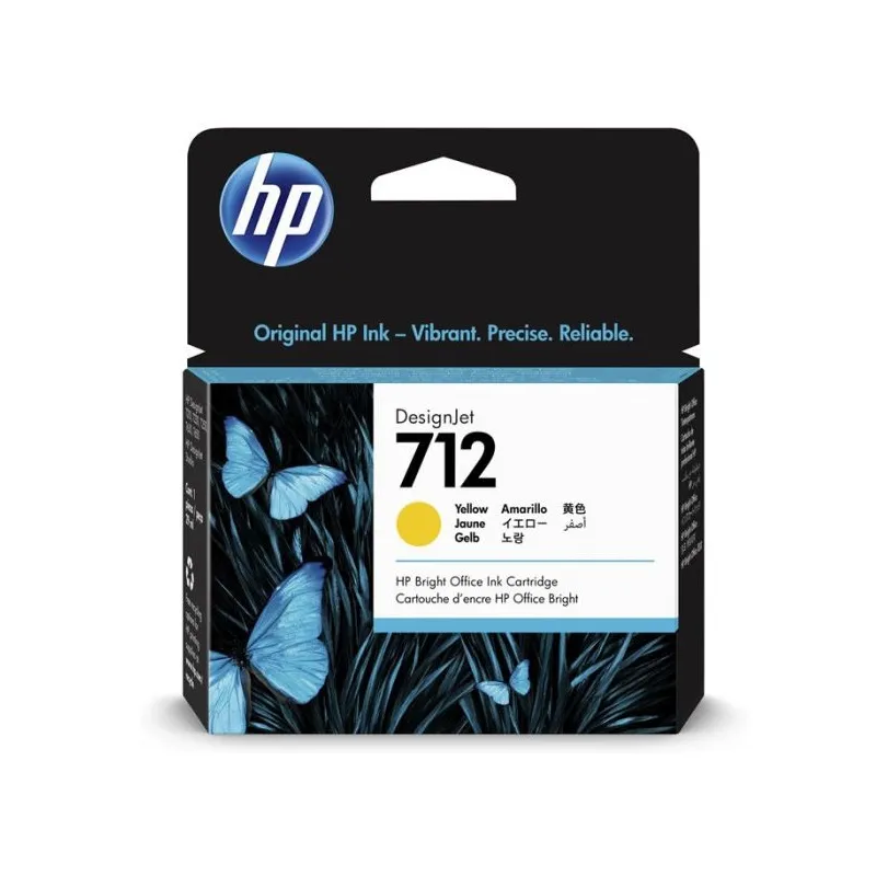 HP Cartouche d'encre DesignJet 712, jaune, 29 ml (3ED69A), Photo boutique Best Buy Tunisie chez Best Buy Tunisie