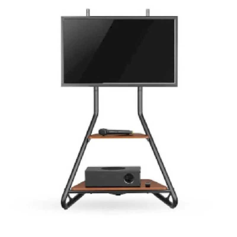 Support Fixe NEDIS Pour TV Au Sol 37'' - 75'' - Noir&Marron, Photo boutique Best Buy Tunisie chez Best Buy Tunisie