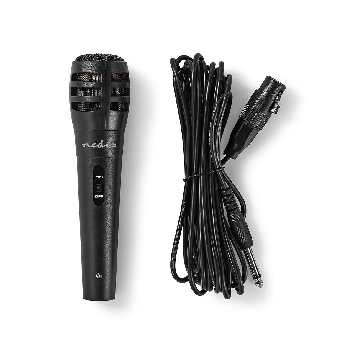 Nedis MPWD15BK microphone Noir, Photo boutique Best Buy Tunisie chez Best Buy Tunisie