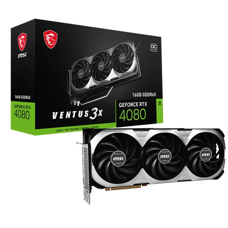 Carte Graphique MSI GeForce RTX 4070 Ti SUPER 16G VENTUS 3X OC, Photo boutique Best Buy Tunisie chez Best Buy Tunisie