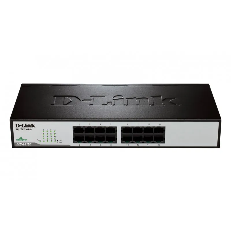 D-Link DES-1016 commutateur réseau Non-géré Noir, Photo boutique Best Buy Tunisie chez Best Buy Tunisie