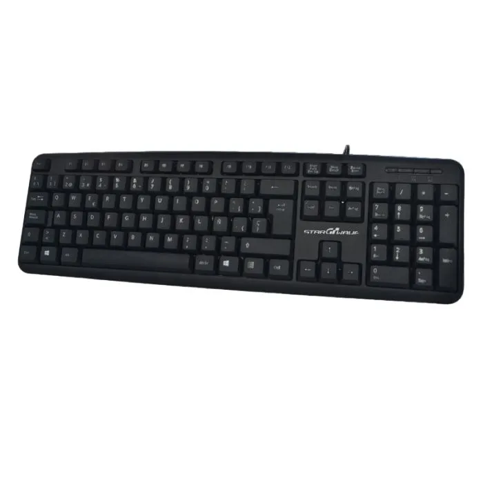 Clavier Filaire STAR WAVE KB1014 AZERTY - Noir, Photo boutique Best Buy Tunisie chez Best Buy Tunisie