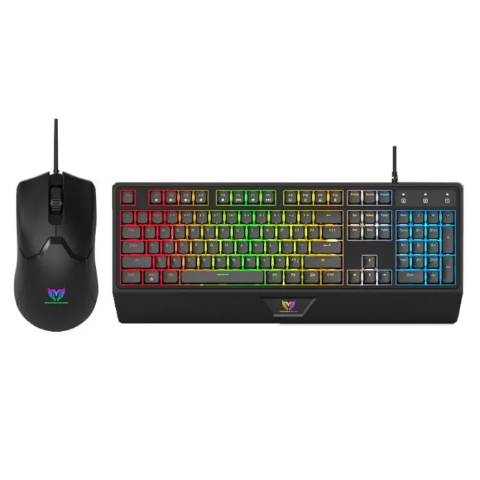 Ensemble Clavier et Souris Gamer Filaire STAR WAVE GCM1089 RGB - Noir, Photo boutique Best Buy Tunisie chez Best Buy Tunisie