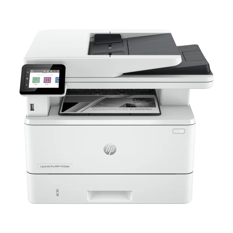 Imprimante HP LaserJet Pro MFP4103DW Wi-Fi Multifonction, Photo boutique Best Buy Tunisie chez Best Buy Tunisie