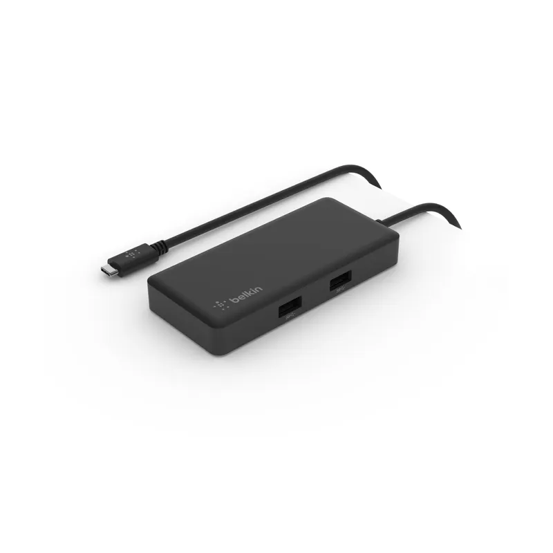 ملحق Adaptateur USB-C multiport 5-en-1 Belkin INC008BTBK