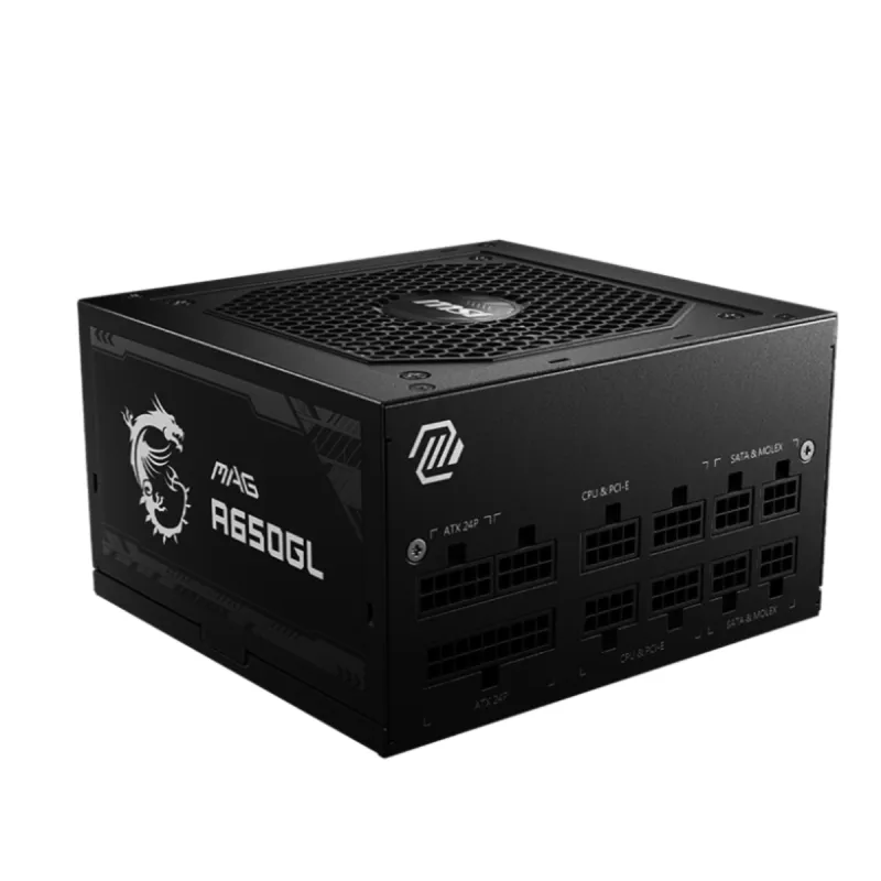 Bloc D'Alimentation Gamer MSI MAG A650GL 80+ Gold, Photo boutique Best Buy Tunisie chez Best Buy Tunisie