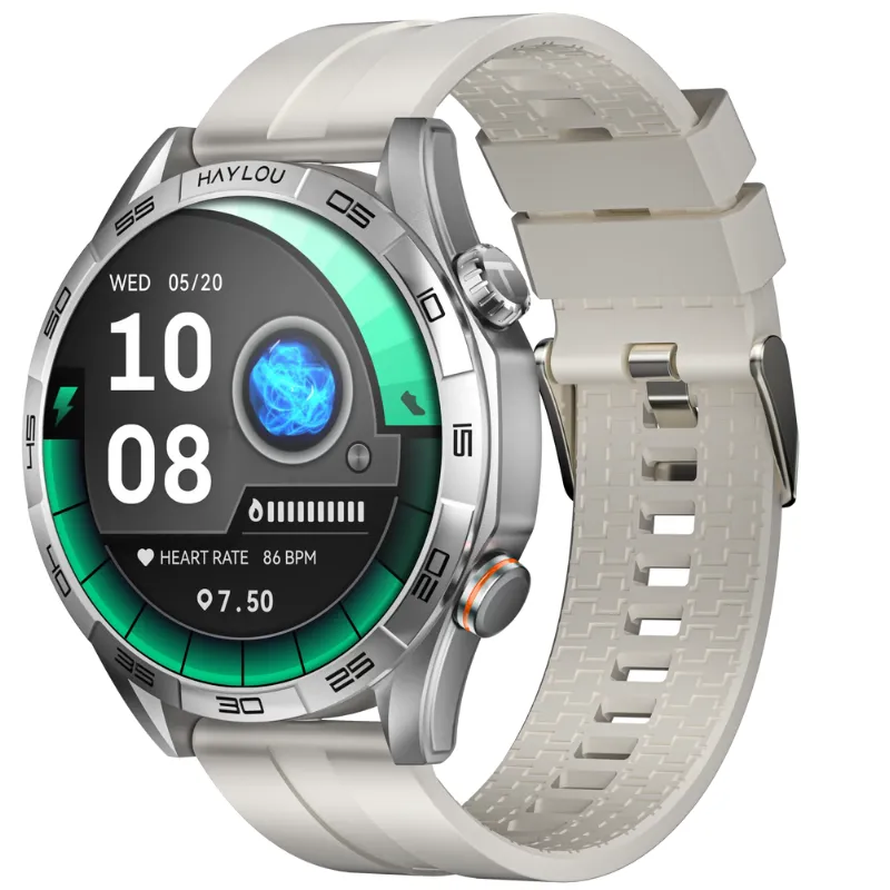 Montre Connectée Haylou Solar 5 - Blanc - Haylou-Solar-5-Wh