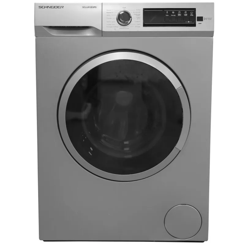 Machine à Laver Frontale Schneider 9 Kg SCLL912EXPS Silver
