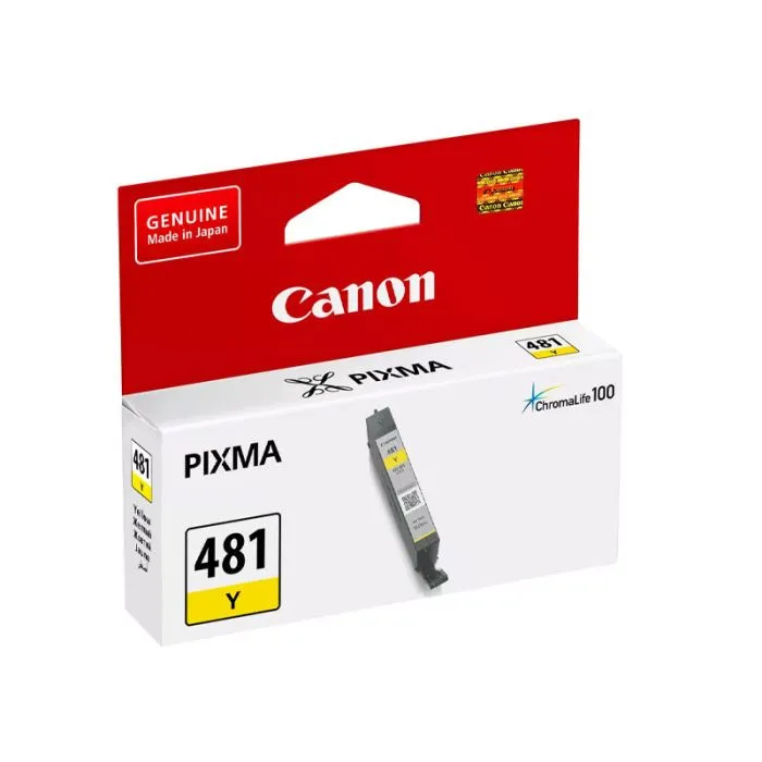 Cartouche Jet d'encre CANON CLI481 - Jaune (CLI-481-Y), Photo boutique Best Buy Tunisie chez Best Buy Tunisie