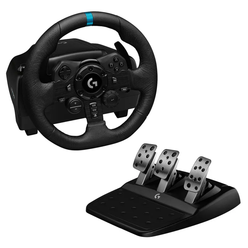 Logitech G G923 Racing Wheel and Pedals for PS5, PS4 and PC Noir USB Volant + pédales PC, PlayStation 4, Photo boutique Best Buy Tunisie chez Best Buy Tunisie