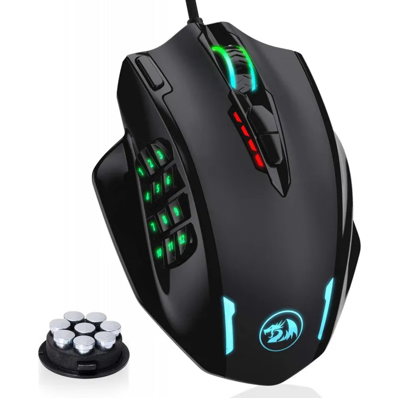 REDRAGON M908 IMPACT souris Droitier USB Type-A Optique 12400 DPI, Photo boutique Best Buy Tunisie chez Best Buy Tunisie