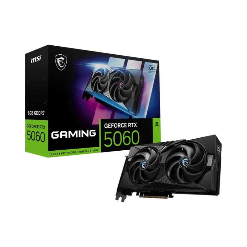 Carte Graphique MSI GeForce RTX 5060 8G GAMING OC, Photo boutique Best Buy Tunisie chez Best Buy Tunisie