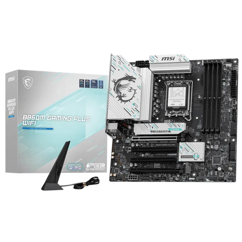 Carte Mère MSI B860M GAMING PLUS WIFI (911-7E42-003), Photo boutique Best Buy Tunisie chez Best Buy Tunisie