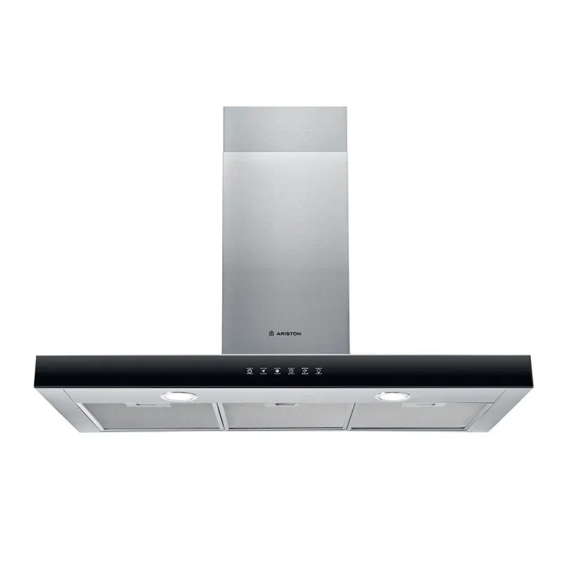 Hotte T-Box ARISTON AHBS97FLTIX 90cm - Inox, Photo boutique Best Buy Tunisie chez Best Buy Tunisie