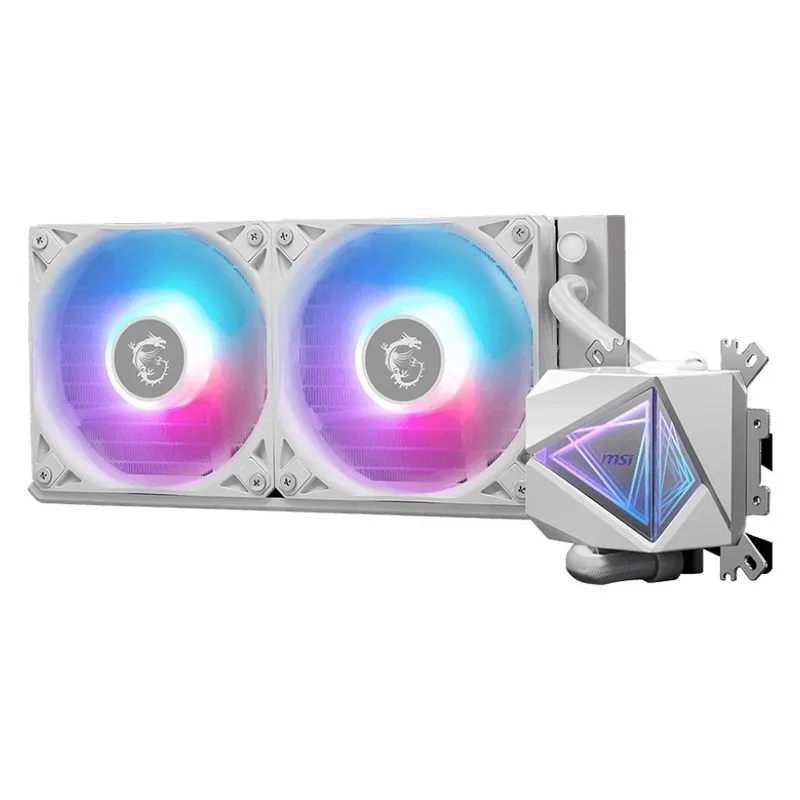 Refroidisseur De Processeur Gamer MSI MAG CORELIQUIDE I240 - Blanc, Photo boutique Best Buy Tunisie chez Best Buy Tunisie