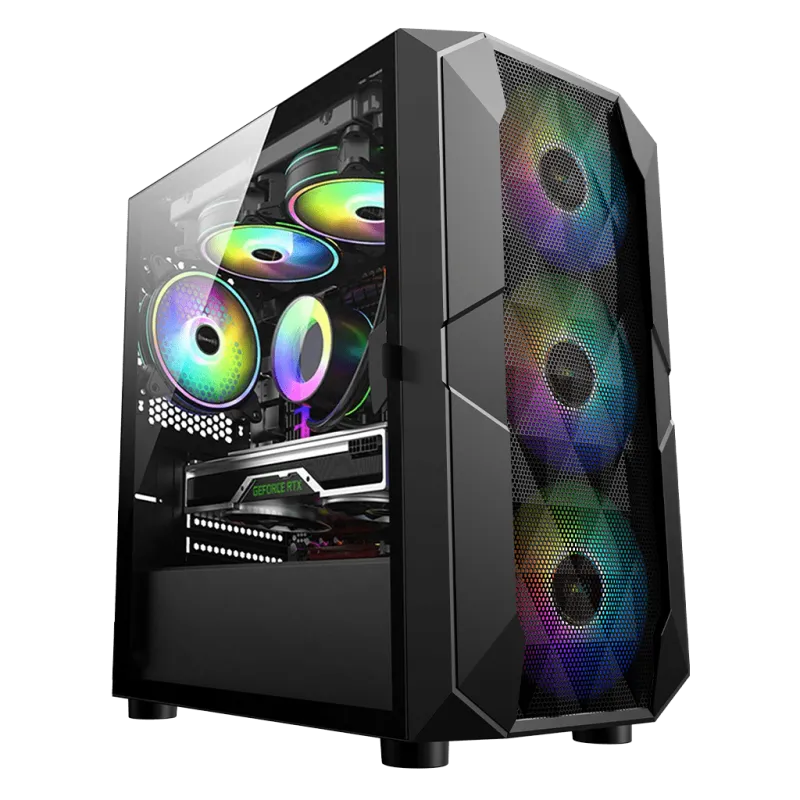 Boîtier Gamer FPMAX CL5503B mini-tour / Noir, Photo boutique Best Buy Tunisie chez Best Buy Tunisie