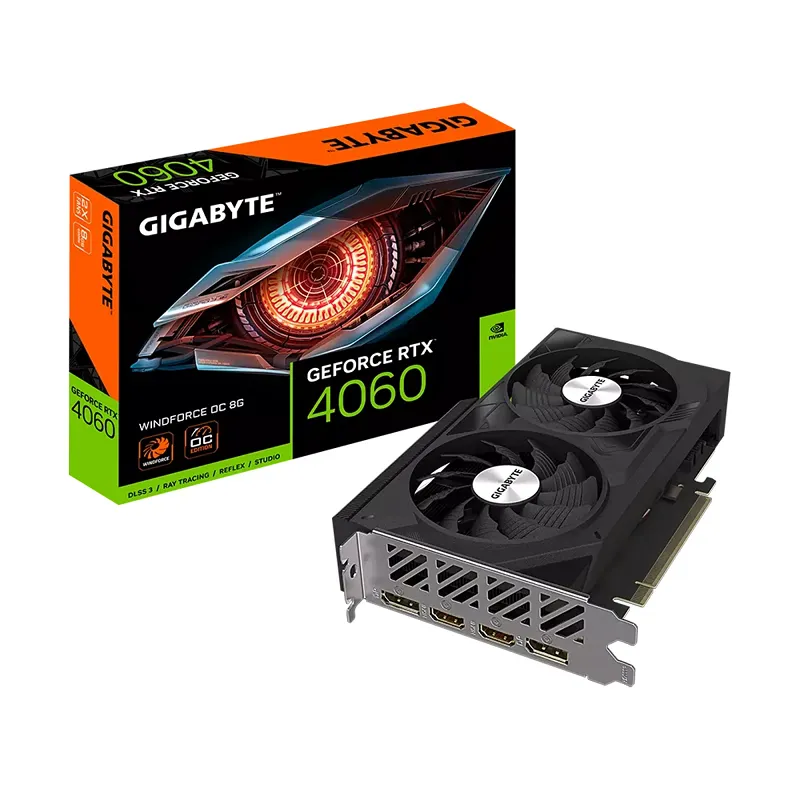 Gigabyte GeForce RTX 4060 WINDFORCE OC 8G NVIDIA 8 Go GDDR6, Photo chez Best Buy Tunisie chez Best Buy Tunisie