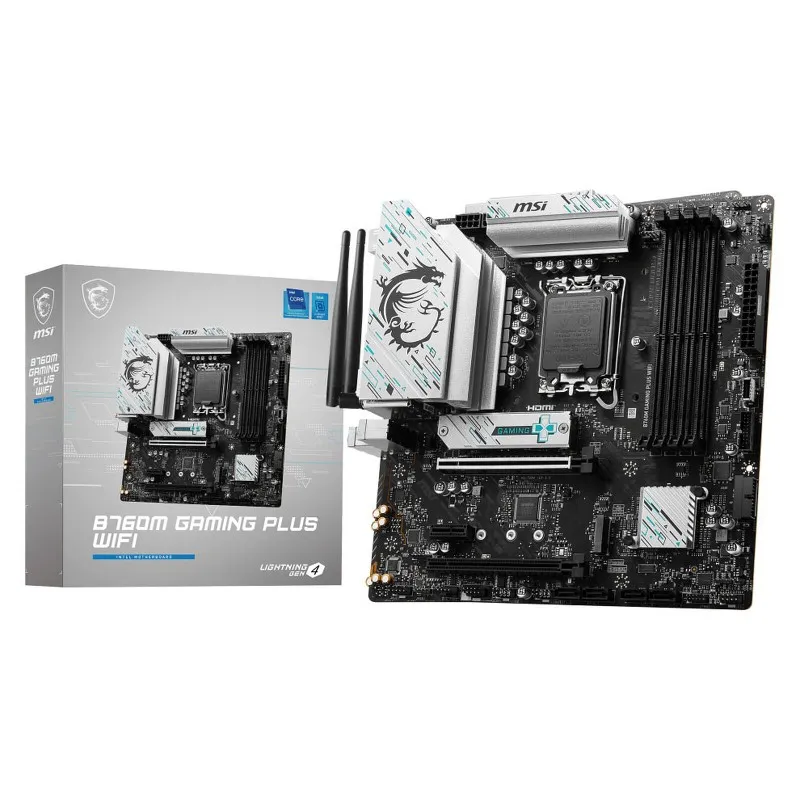 Carte Mère MSI B760M GAMING PLUS WIFI - 911-7D99-051