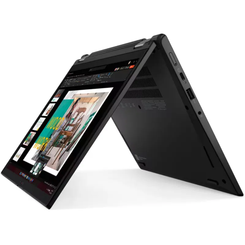PC Portable LENOVO ThinkPad L13 Yoga Gen 4 i7 13è Gén 16 Go 512 Go SSD - Noir, Photo boutique Best Buy Tunisie chez Best Buy Tunisie
