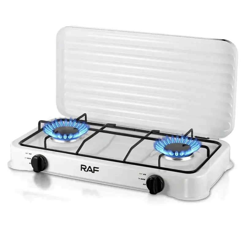 Réchaud à Gaz Raf R.8033 2 Feux Blanc, Photo boutique Best Buy Tunisie chez Best Buy Tunisie