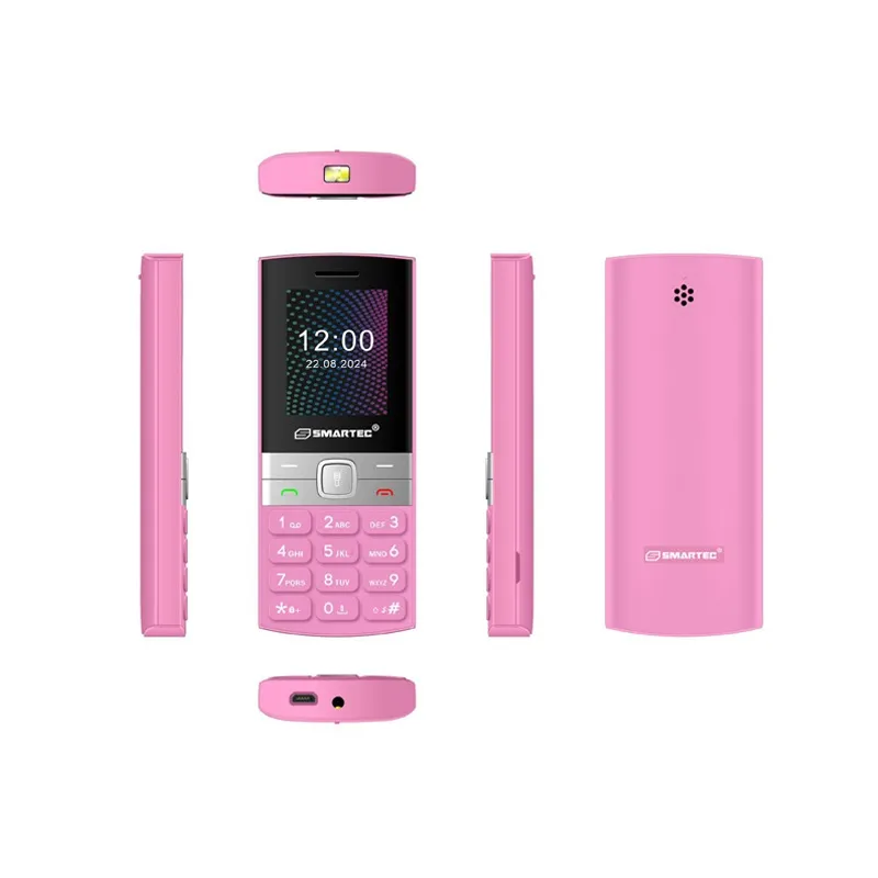 Téléphone Portable SMARTEC V2 Rose, Photo boutique Best Buy Tunisie chez Best Buy Tunisie