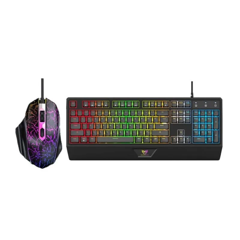 Ensemble Clavier et Souris Gamer Filaire STAR WAVE GCM1088 RGB - Noir, Photo boutique Best Buy Tunisie chez Best Buy Tunisie
