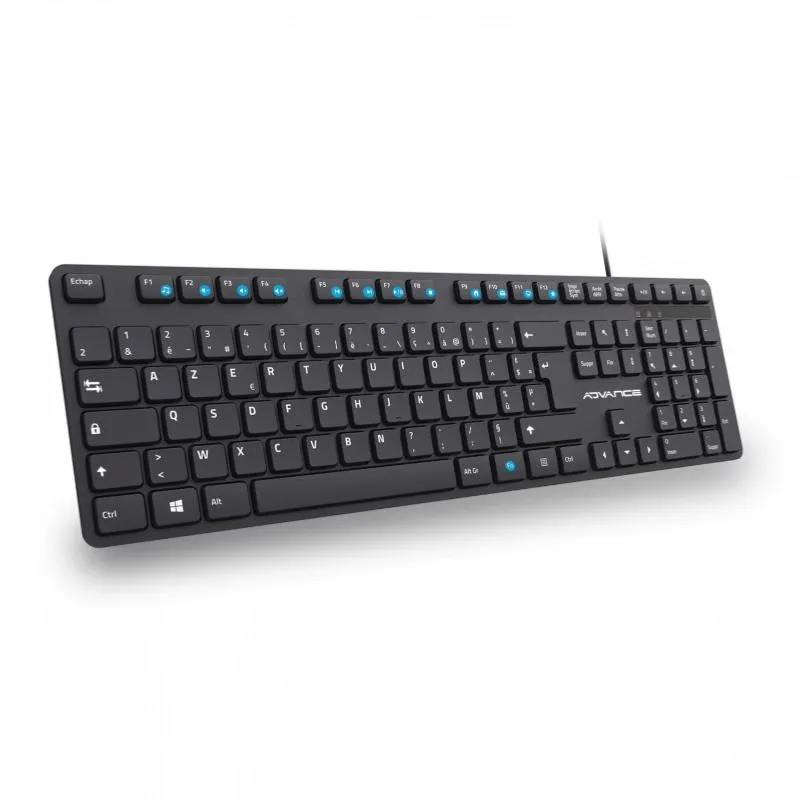 Clavier Filaire ADVANCE CLA-5100 Silencieux - Noir, Photo boutique Best Buy Tunisie chez Best Buy Tunisie