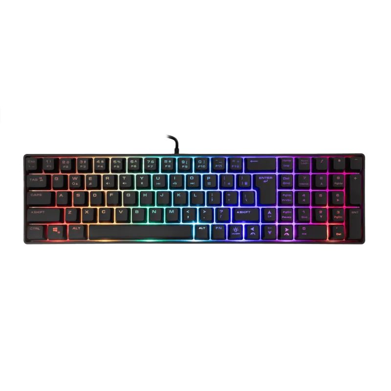 Clavier Gamer White Shark GLADIUS RGB Noir, Photo boutique Best Buy Tunisie chez Best Buy Tunisie