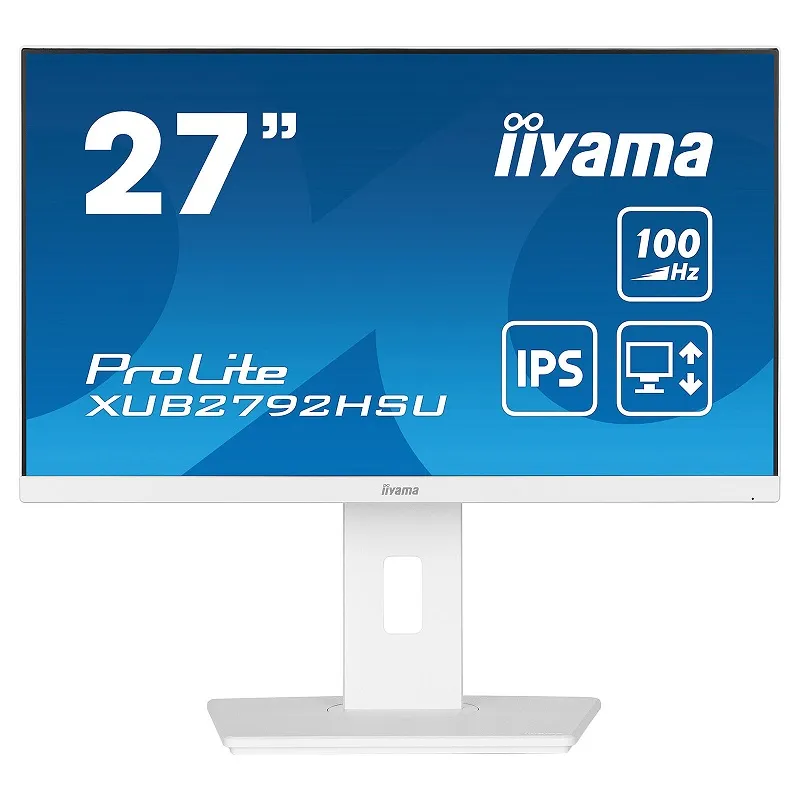 iiyama ProLite XUB2792HSU-W6 LED display 68,6 cm (27") 1920 x 1080 pixels Full HD Blanc, Photo boutique Best Buy Tunisie chez Best Buy Tunisie