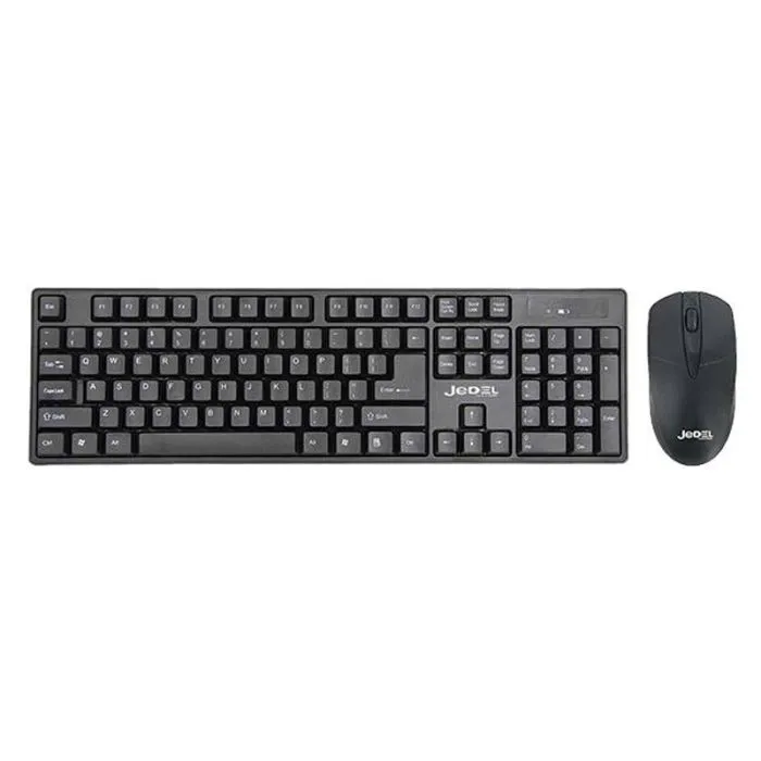 Ensemble Clavier et Souris Sans Fil JEDEL WS732 - Noir, Photo boutique Best Buy Tunisie chez Best Buy Tunisie