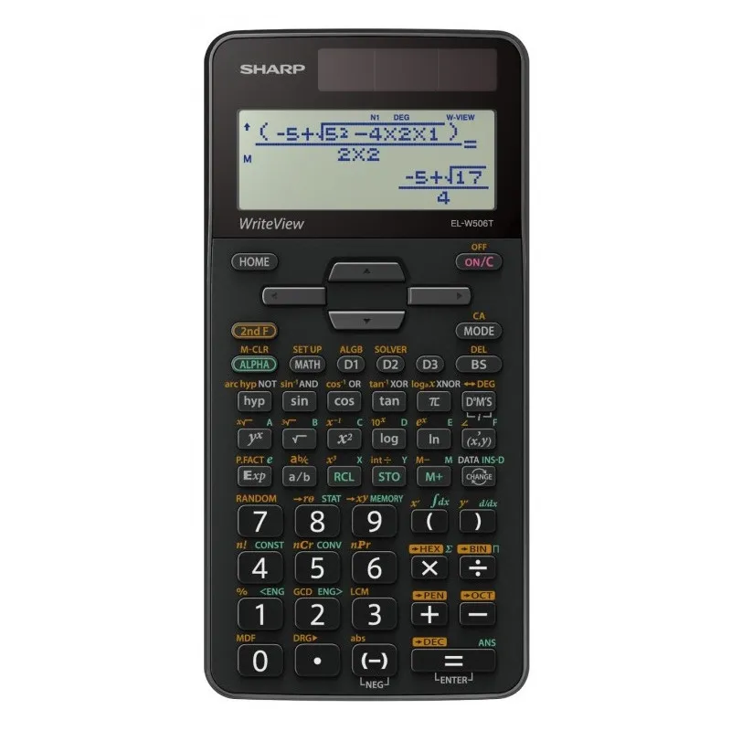 Calculatrice Scientifique SHARP MAC EL-W506TB-GY - Blister Argent, Photo boutique Best Buy Tunisie chez Best Buy Tunisie