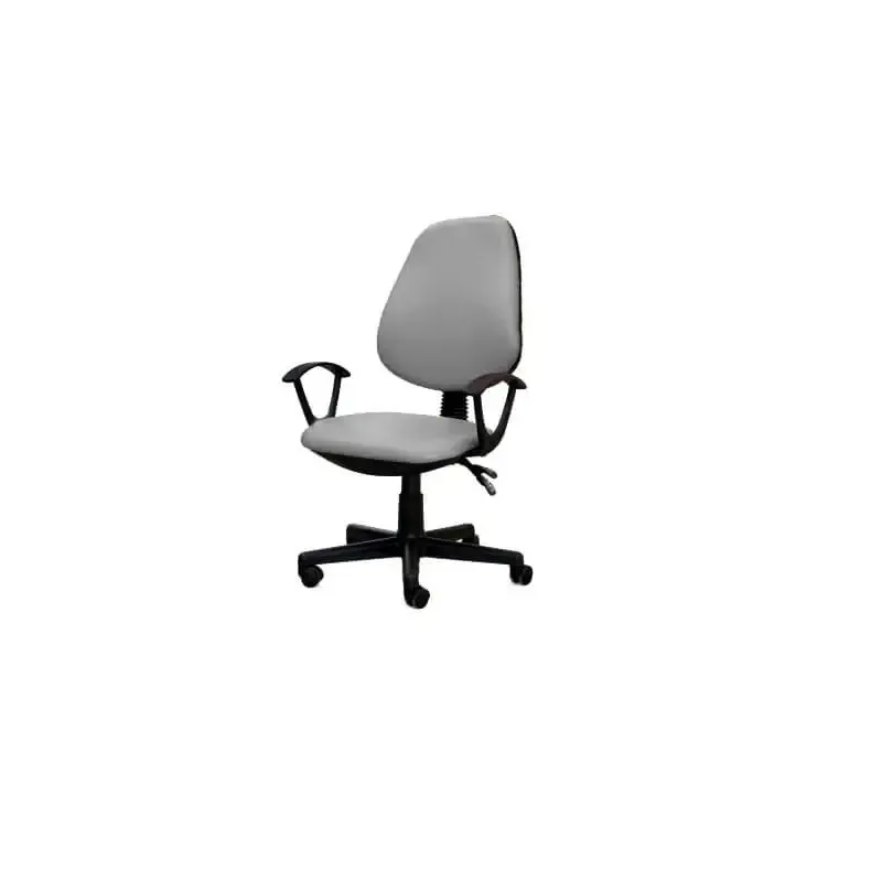 Chaise De Bureau Sécretaria SOTUFAB En Simili Cuir Avec Accoudoirs - Gris, Photo boutique Best Buy Tunisie chez Best Buy Tunisie