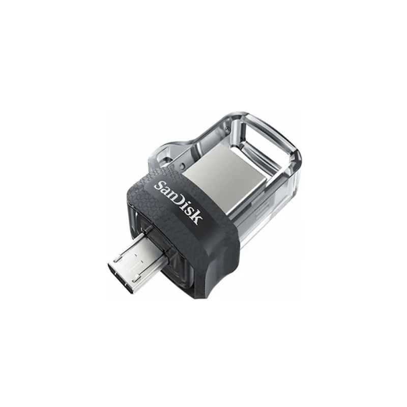 Clé USB SANDISK Ultra Dual 64GB USB 3.0 - Gris&Silver - SDDD3-64G-G46