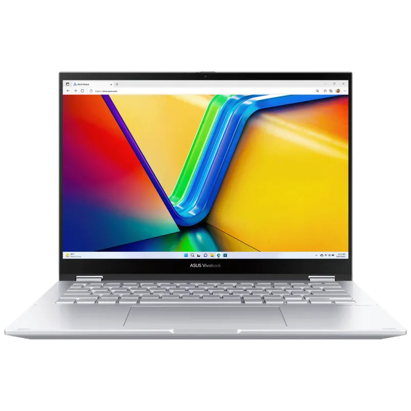Pc Portable ASUS Vivobook S14 Flip TP3402VA i7 13Gén 8 Go 512 Go W11 Silver, Photo boutique Best Buy Tunisie chez Best Buy Tunisie