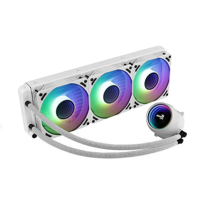 Ventilateurs CPU Aerocool Mirage L360F Blanc RGB Kit 3 Pièces, Photo boutique Best Buy Tunisie chez Best Buy Tunisie