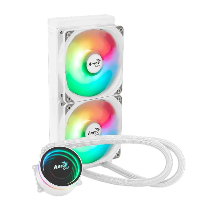 Refroidisseur De Processeur AEROCOOL Oasis L240 ARGB - Blanc, Photo boutique Best Buy Tunisie chez Best Buy Tunisie