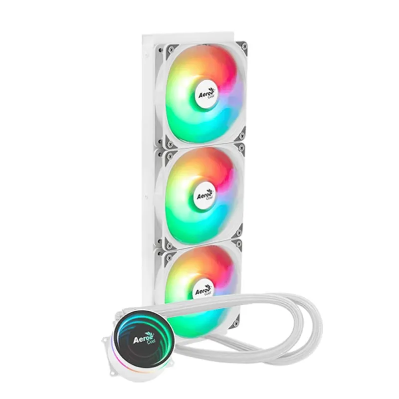 Refroidisseur De Processeur AEROCOOL Oasis L360 ARGB - Blanc, Photo boutique Best Buy Tunisie chez Best Buy Tunisie