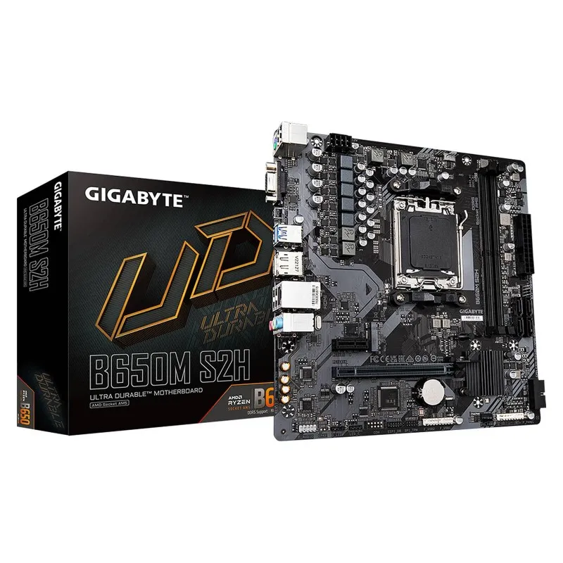 Gigabyte B650M S2H carte mère AMD B650 Emplacement AM5 micro ATX, Photo boutique Best Buy Tunisie chez Best Buy Tunisie