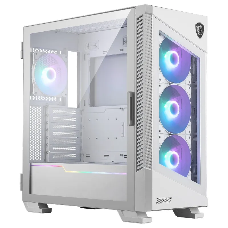 Boîtier Gamer MSI MPG VELOX 100R - Blanc, Photo boutique Best Buy Tunisie chez Best Buy Tunisie