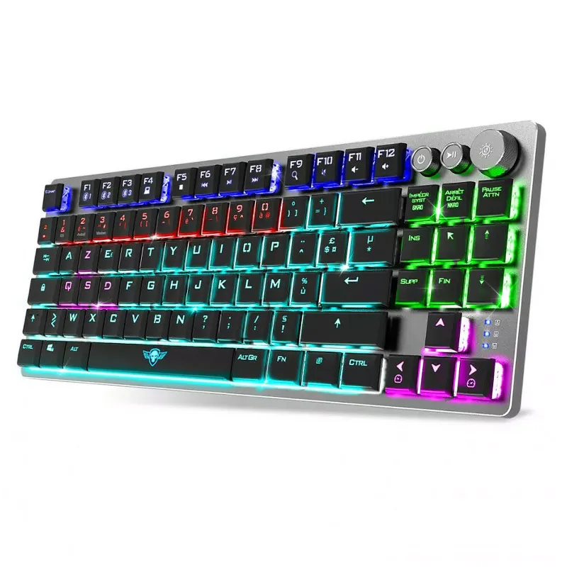 Clavier Gamer Sans Fil SPIRIT OF GAMER XK1300RF RGB - Noir, Photo boutique Best Buy Tunisie chez Best Buy Tunisie