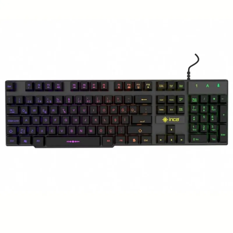 Inca IKG-446 clavier USB QWERTY Allemand Noir, Photo boutique Best Buy Tunisie chez Best Buy Tunisie