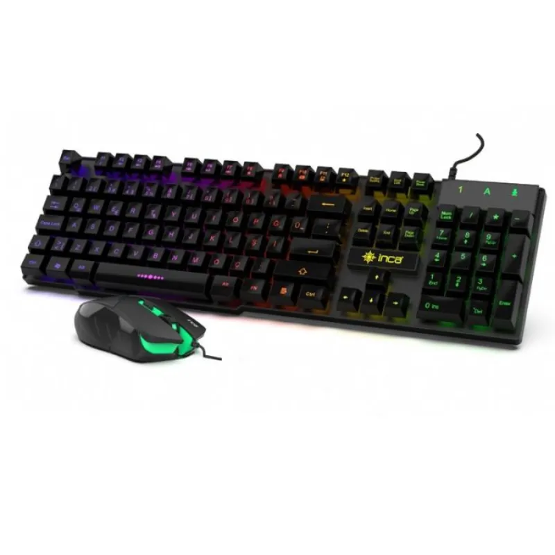 Inca IKG-448 clavier Souris incluse USB Noir, Photo boutique Best Buy Tunisie chez Best Buy Tunisie