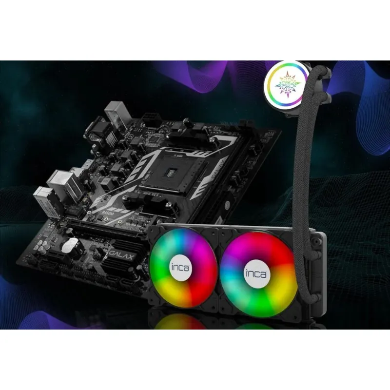 Inca ISS-02XN système de refroidissement d’ordinateur Boitier PC Kit de refroidissement du liquide 12 cm Noir, Photo boutique Best Buy Tunisie chez Best Buy Tunisie