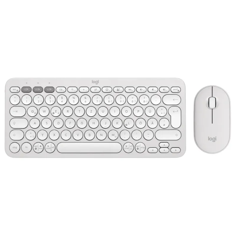 Pack Clavier et Souris Sans Fil Logitech Pebble 2 Combo Blanc, Photo boutique Best Buy Tunisie chez Best Buy Tunisie
